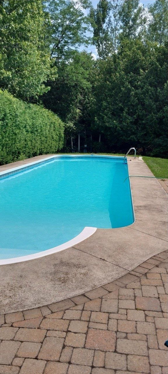 After - Green pool cleanup