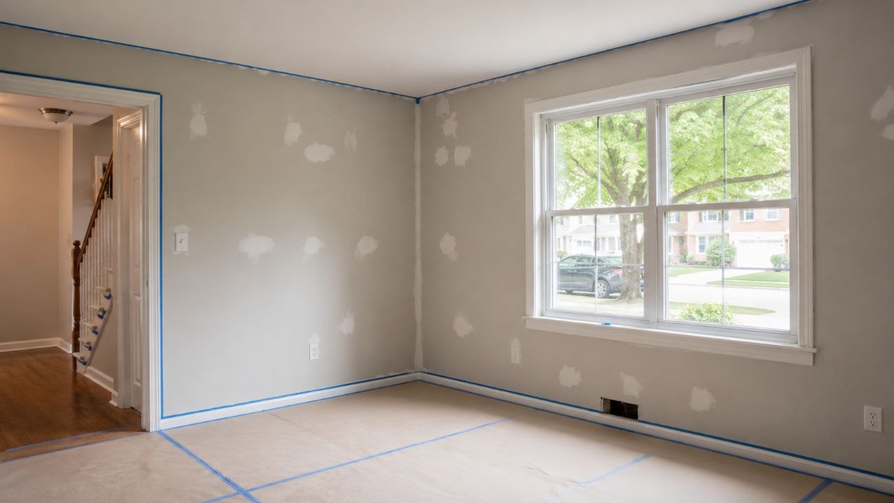 Room before repair
